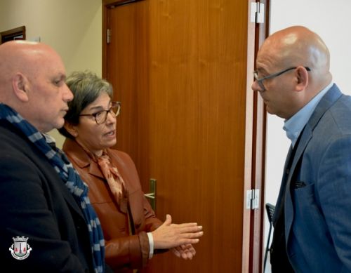 Entrega de Votos de Louvor a Hugo Ribeiro e G.D. Aldeia Nova