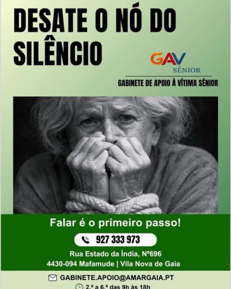 Desate o n&oacute; do sil&ecirc;ncio. Falar &eacute; o primeiro passo.