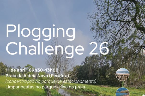 Plogging Challenge Portugal 2026 promove a&ccedil;&atilde;o de limpeza em Aldeia Nova no dia 11 de abril